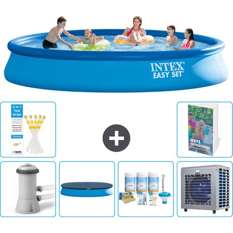 Intex Piscina Easy Set Rotonda - 457x84 cm - 7-pezzi  S264 (1/5)