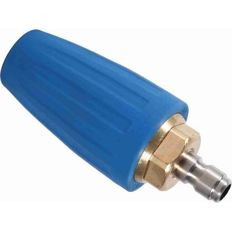 Buse turbo connexion rapide - Puissance 50% supérieure Rotation à grande vitesse - Nettoyage haute pression - 3000 PSI 1 4" BSP (1/5)