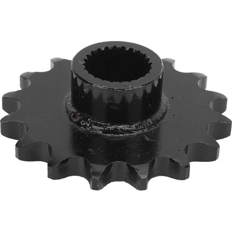 Ortviai Pignon Avant 16 Dents pour Chaîne 530 – Alliage d’Acier, 24 Rainures, Compatible GY6 125cc/150cc, Quad, ATV, Karting, Scooter
