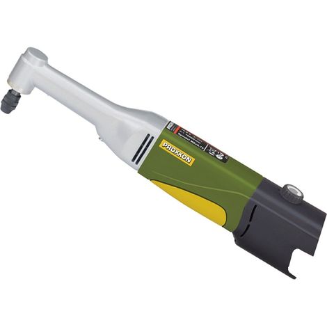 Proxxon – Perceuse d'angle sans fil à col long – Moteur CC 10,8V – Vitesse 5 000 à 16 000 tr/min – Pour espaces confinés – 29807