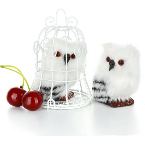 Cadeaux de Noël hibou Décorations de sapin de Noël (1/5)