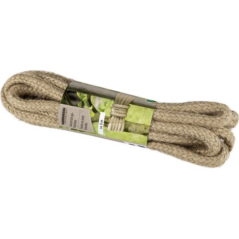 Windhager Jutestrick 5 m geflochten Jute (1/3)