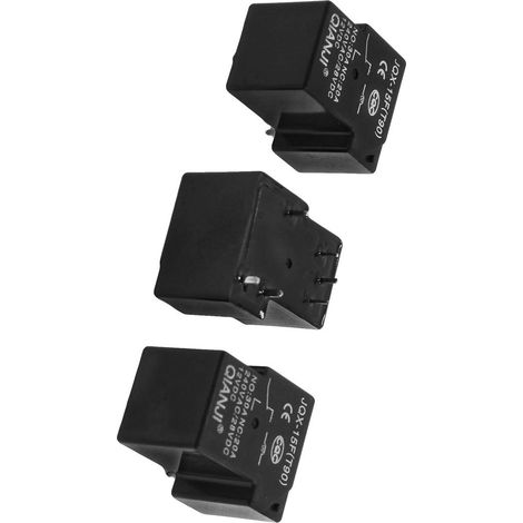 3 x JQX-15F(T90) 12VDC Spulenspannung 6 broches PCB Stecker Type relais de commutation