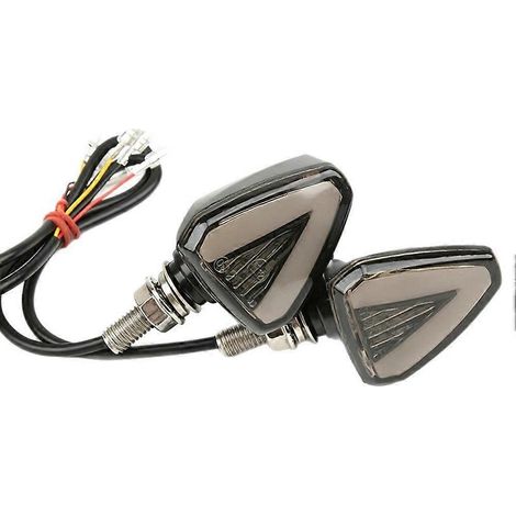 Clignotant LED pour moto, 12 V CC, feu anti-collision, mini-clignotant avec fonction stroboscopique (1/5)