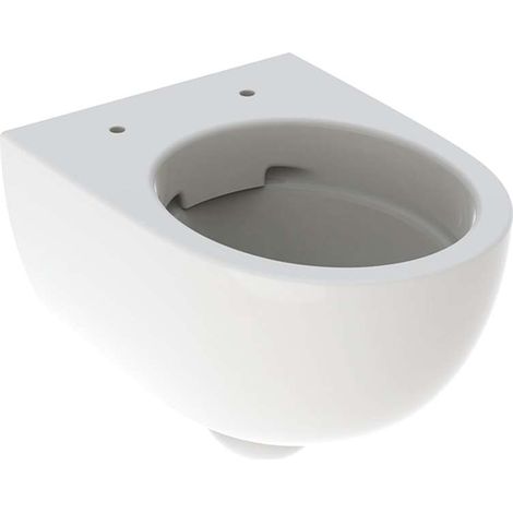 Geberit Selnova Compact - Wand WC, 490x355 mm, Spülrandlos, Weiß 500.377.01.2