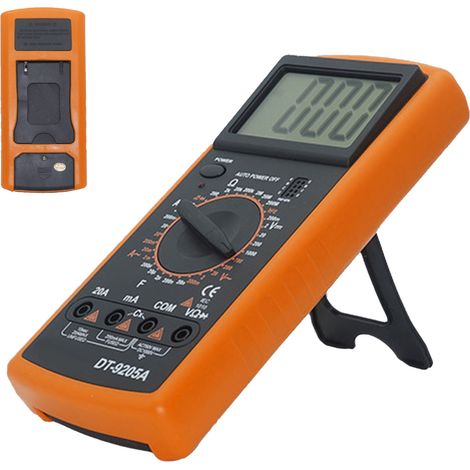 Nannigr Multimètre Numérique Protection Totale Intelligente Anti-Brûlure Voltmètre Voltage Courantmètre Testeur Multimètre Electrique (1/5)