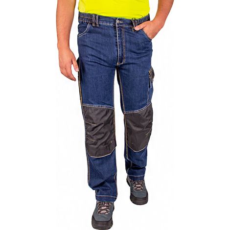 Pantaloni da lavoro da uomo, jeans BHP, pantaloni da combattimento, tasche per ginocchiere, Firi Pantaloni da lavoro da uomo, jeans BHP, pantaloni da combattimento, tasche per ginocchiere, Firi XXL