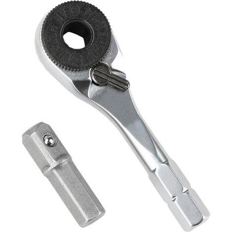 Tournevis hexagonal de 6,35 mm avec design à cliquet, réglage des couples réglables, prise en main ergonomique pour mécaniciens, clé dynamométrique à cliquet pour espaces restreints, conducteur (1/3)
