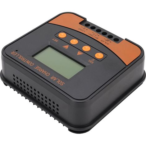 Contrôleur de charge solaire MPPT 10 A, commutation automatique 12 V/24 V, compatible avec les batteries GEL, SLA, LFP et Li-ion. (1/5)