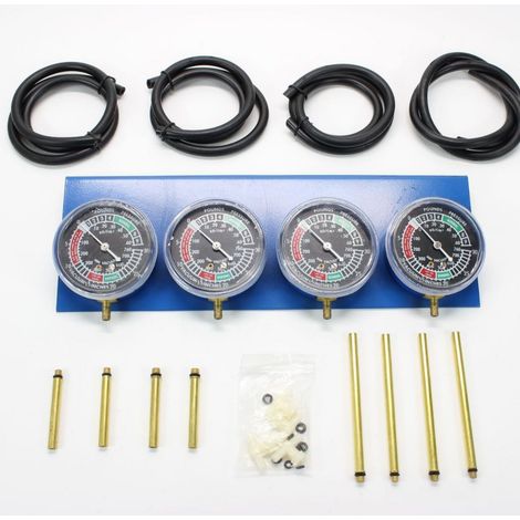 Kit di sincronizzazione carburatore per quattro cilindri, vacuometro, bilanciatore, bilanciatore di fasatura per moto, carburatore (1/5)