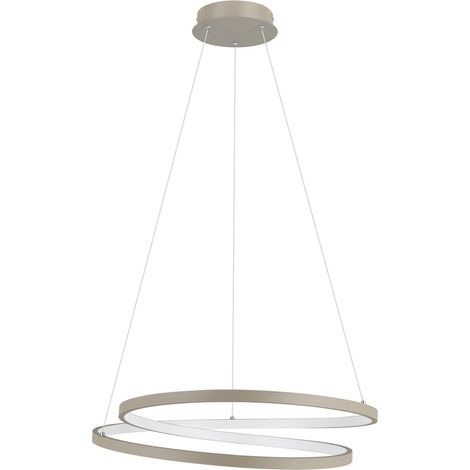 Ø Lumière suspendue LED de 55 cm Ruotale Sable - 901139