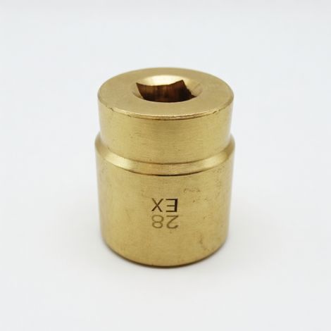 Vaso antichispas, bronce de berilio, 18 mm, cuadradillo 1/2 pulgada (1/5)