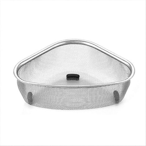 Égouttoir triangulaire pour évier et panier de rangement pour fruits et légumes A (1/5)
