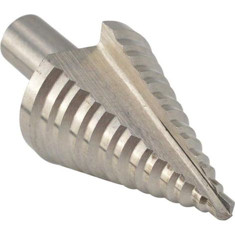 Fraise conique à épaules en acier rapide, 13 tailles (Ø 5–35 mm), queue cylindrique, pour fraiseuse et alésage (1/5)