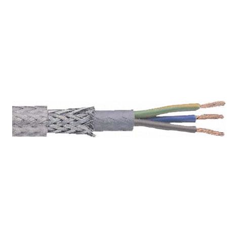 Câble de contrôle SY 3 x 4 mm², Blindé, en Chlorure de polyvinyle PVC ( Prix pour Bobine de 50 Mètres )