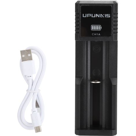 Chargeur USB DC 5V 2A pour batteries 26650 18650 - Alimentation universelle pour accumulateurs lithium rechargeables (1/5)