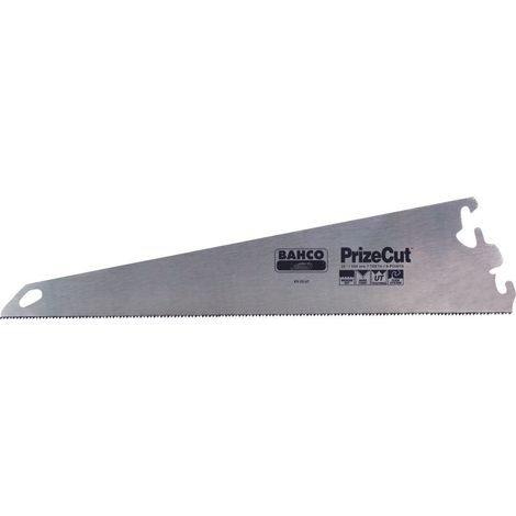 Lame de scie à main 550 mm EX22U7 – Système de denture Hardpoint – Pour coupe de bois dur – Installation rapide sur poignées Bahco