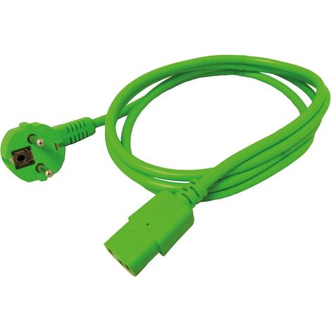 ROLINE CBL SAFETY IEC320-C13,1.8M,JAUNE