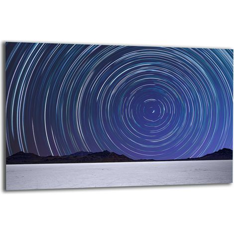 PLAQUE DE PROTECTION EN VERRE POUR CUISINIÈRE 80x52 NUIT (1/5)