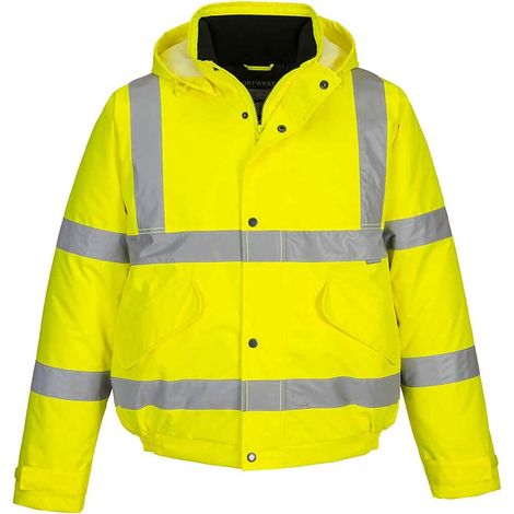 Portwest S463YERS Bomber Alta Visibilità, Giallo, Small (1/3)