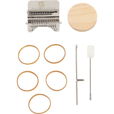 Miniatur-Webstuhl aus Edelstahl zur Reparatur von Kleidung und Socken (1/5)