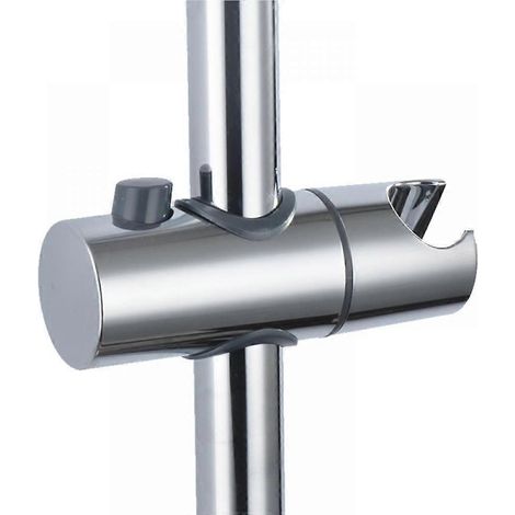 Manchon coulissant à bouton, insert de douche ABS relevable, siège de douche à manchon coulissant, support de douche à boucle droite (1/5)