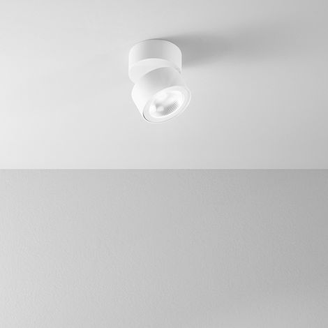 Faretto-Applique in metallo verniciato bianco Camera LED 15W CCT 3000K 4000K 6000K CRI80 220-240V 50/60Hz 900Lm (1/2)