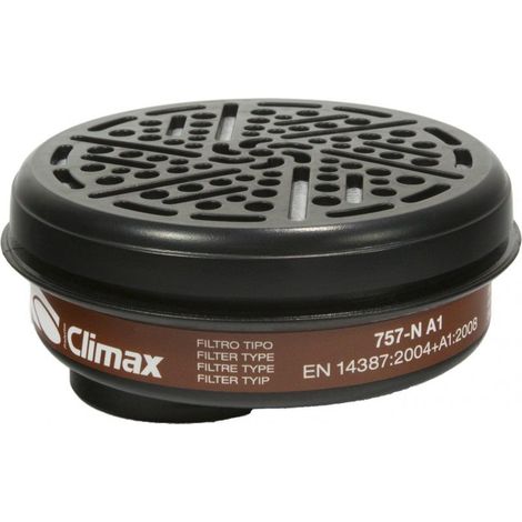 FILTRE CLIMAX TYPE 757-N A1 POUR DEMI-MASQUE 757-S, 742 / 1 pièce.