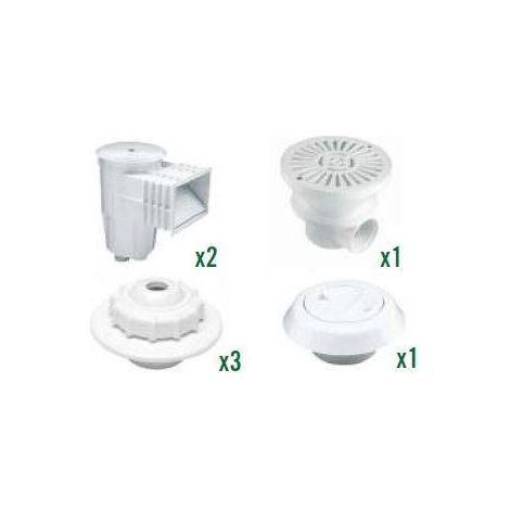 ASTRALPOOL kit empotrar accesorios vaso piscina 56301 astral
