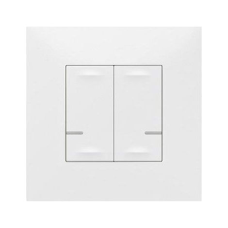 VALENA NETX 741812 Doppia illuminazione wireless bianca con Netatmo