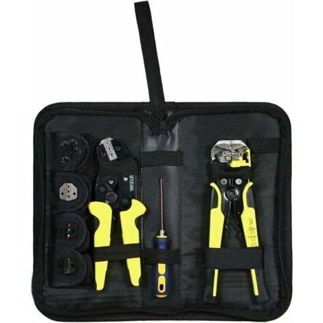 Pince à Sertir et Pince à Dénuder Outil Sertissage AWG26-10 (0,14-6mm²)/Dénudage AWG 24-10(0.2-6.0mm²)