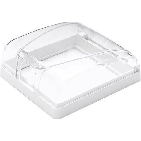 Couvercle de protection pour prise lectrique capuchon rabattable tanche pour maison et cole PZCC (1/4)