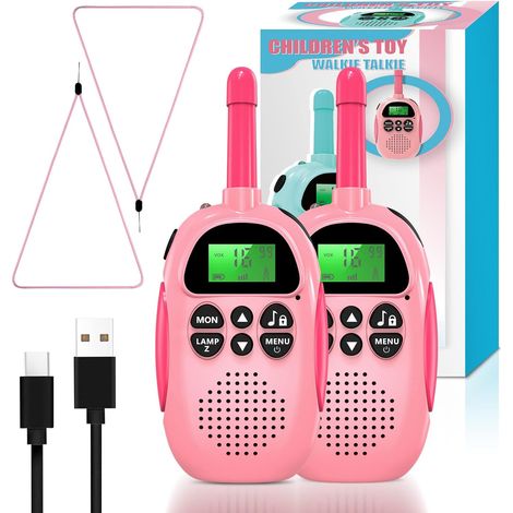 Talkie-walkie rechargeable pour enfants de 3 à 12 ans-AquaForge (1/5)