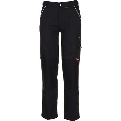 Pantaloni da lavoro in canvas 320 gr. 46 nero/nero