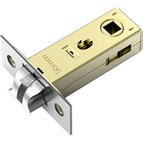 Goupille Tubulaire de 60 mm, Goupille de Cheville à Fourche, Goupille de Ressort de Porte Silencieuse, Porte Intérieure avec Panneau en Acier Inoxydable, Poignée de Porte à Levier