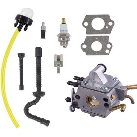 Carburateur pour Stihl MS192 MS192T MS192TC tronçonneuse Zama C1Q-S258 Carb carburant Tuyau (1/2)