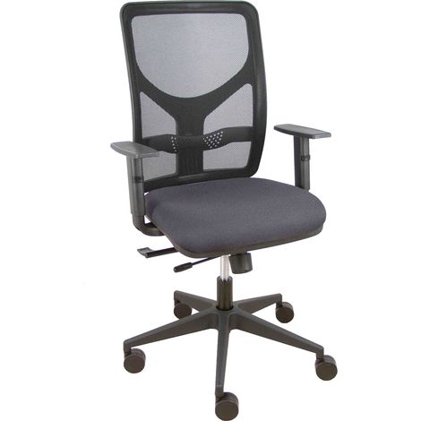 Silla de Oficina Piqueras y Crespo 10CRN65 Gris oscuro