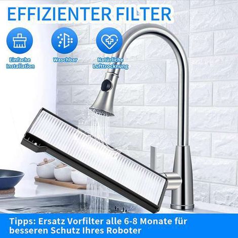1 Farbsatz: siehe Foto. Material: Kunststoff. Kompatibel mit dem eufy X10 Pro Omni-Roboter.