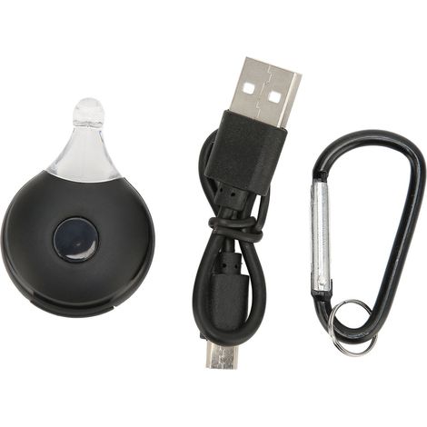 Répulsif Ultrasonique Anti-Insectes Portable - 2 Modes, ABS, pour Intérieur et Extérieur avec Anneau (1/5)