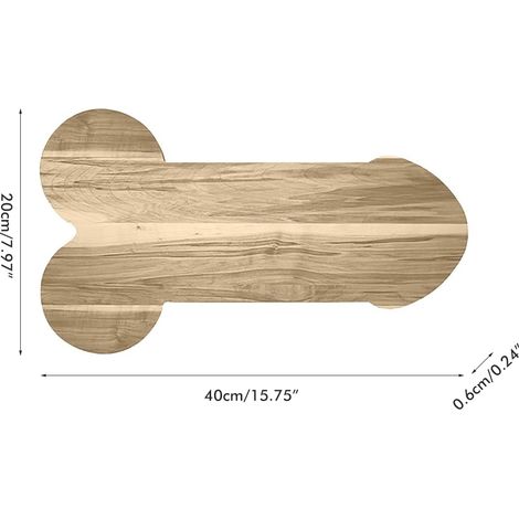 Plateau en bois pour apéritifs, plateau de service en bois de forme unique, assiettes à salade décoratives pour bar, fête, vacances, pendaison de crémaillère (1/5)