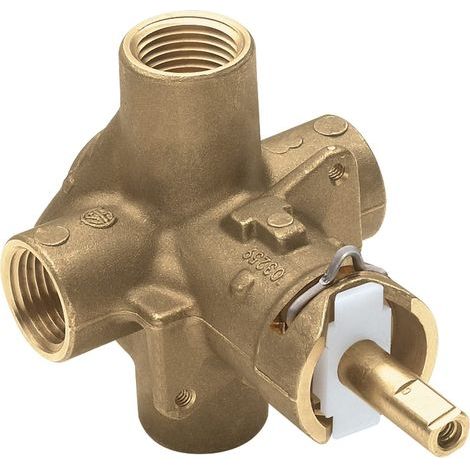 Robinet de douche et de baignoire à équilibrage de pression, compatible Moen, ensemble de garniture-ARCAN (1/3)
