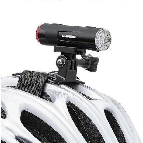 Integrierte LED-Scheinwerfer vorne und hinten für Fahrradhelme, USB-wiederaufladbar – Hochsichtbare Sicherheitsleuchte für Radfahrer