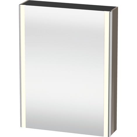 Duravit XSquare Spiegelschrank mit LED- Beleuchtung, eine Tür