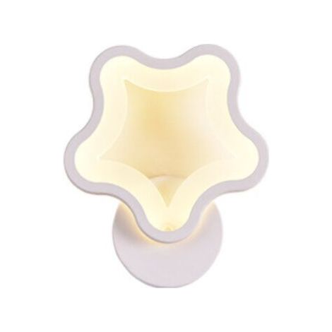 Applique murale Applique murale d'intérieur à LED applique murale de décoration intérieure pour chambre / chevet / bureau / salon / allée murale, 20,5 9 cm, 8 w, lumière chaude (1/5)