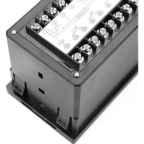Indicateur intelligent de niveau d'eau, contrôleur T80 4-20 mA, capteurs de pression intelligents, 220 V CA, voyant lumineux pour le traitement de l'eau, les eaux usées, les systèmes industriels et do (1/3)