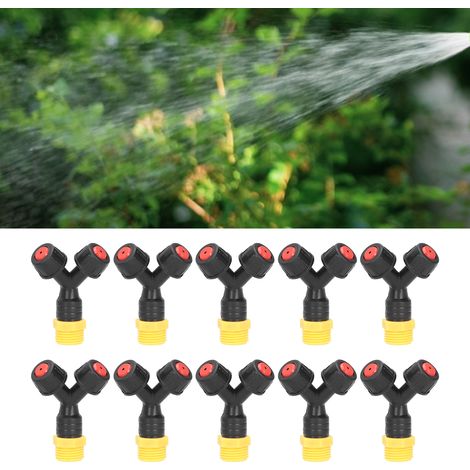 10 Pièces Buses de Brumisation Filetage Mâle G1/2 pour Irrigation Agricole et Jardin (1/5)
