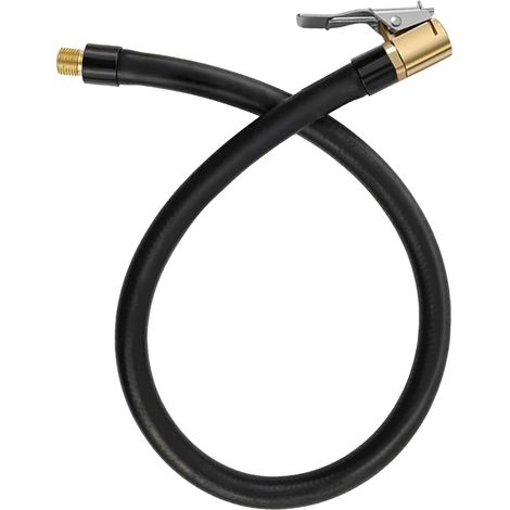 50cm Tuyau de Rallonge Pompe à air Portable, Compatible avec Xiaomi MI Pump, Universel Tube de Rallonge en Caoutchouc avec Adaptateur Schrader pour Pneus de Vélo Voiture Moto Vélo (1/5)