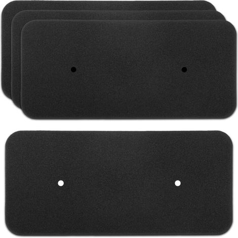 4 x Filtres Sèche Linge Candy. Filtre Éponge pour Sèche-linge Hoover Candy 40006731. 272 x 126 x 10 mm. Tapis Filtrant pour Sèche-linge à Pompe Chaleur et Séchoir à Condensation (1/5)