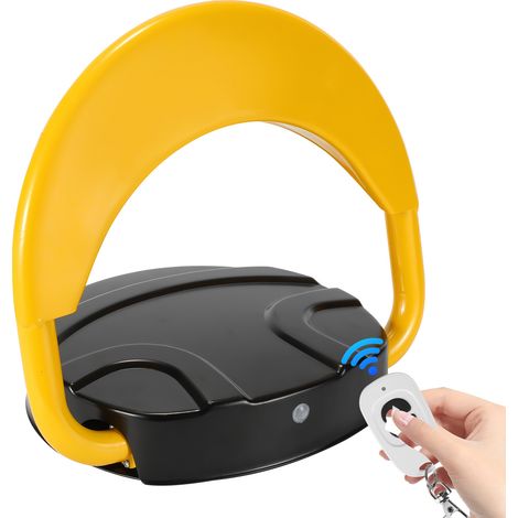 Randaco 2X Barrera parking coche mando a distancia poste barrera plegable parking seguridad