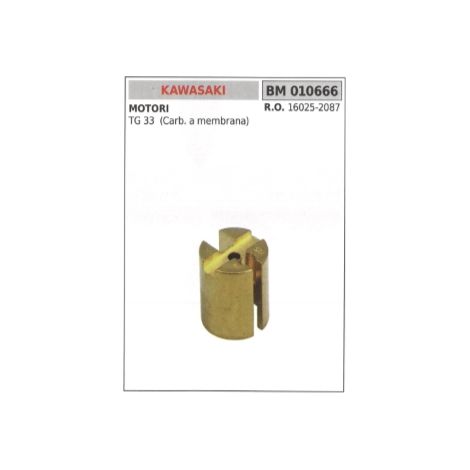 Valvola a farfalla carburatore membrana KAWASAKI decespugliatore TG33 16025-2087